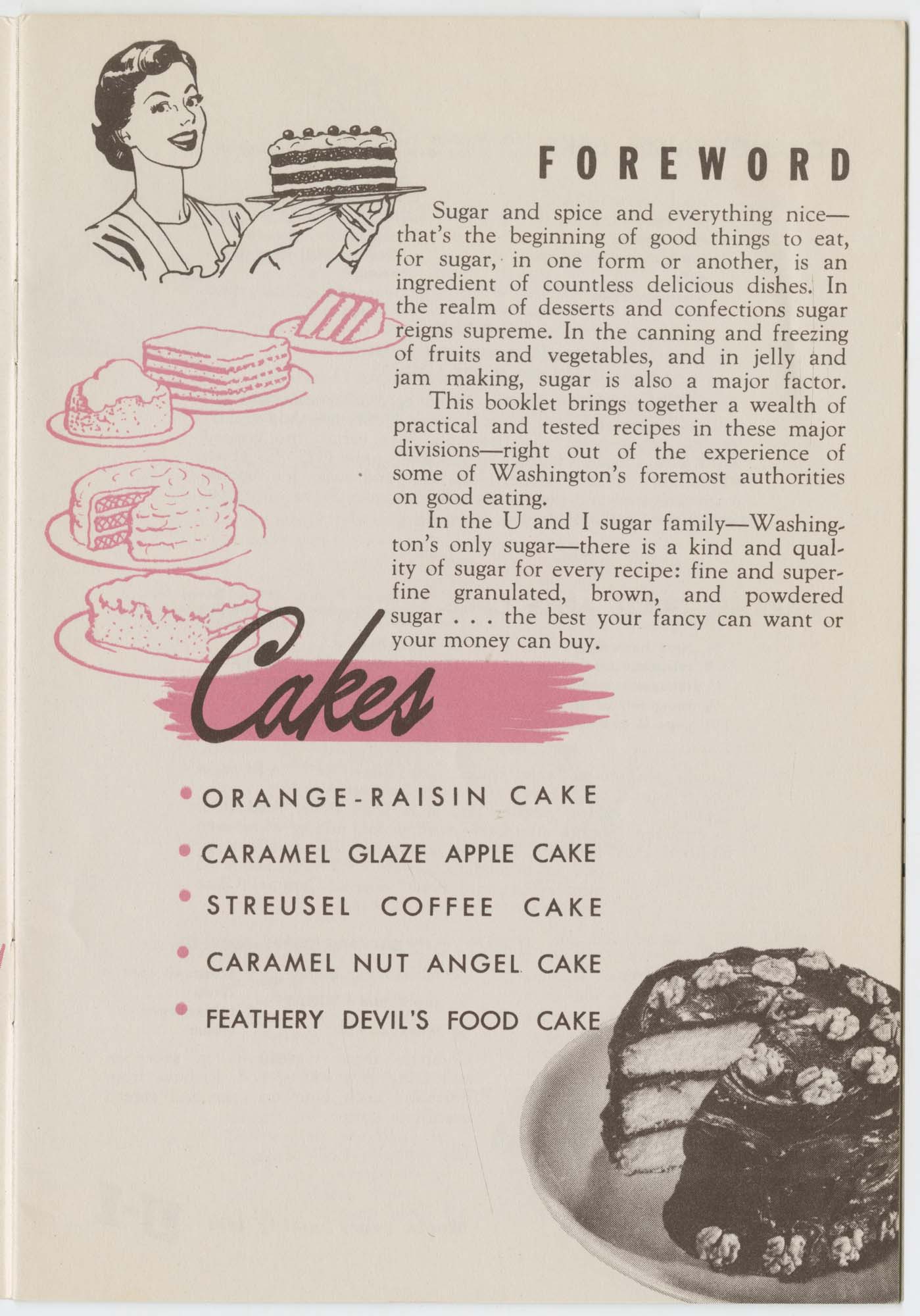 Image of Sweet Treats by Foremost Washington Cooks, circa 1952
