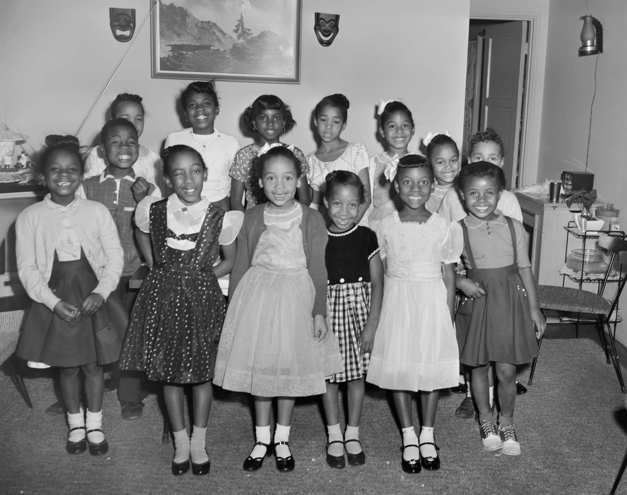 Image of Children at a party, Seattle, circa 1955