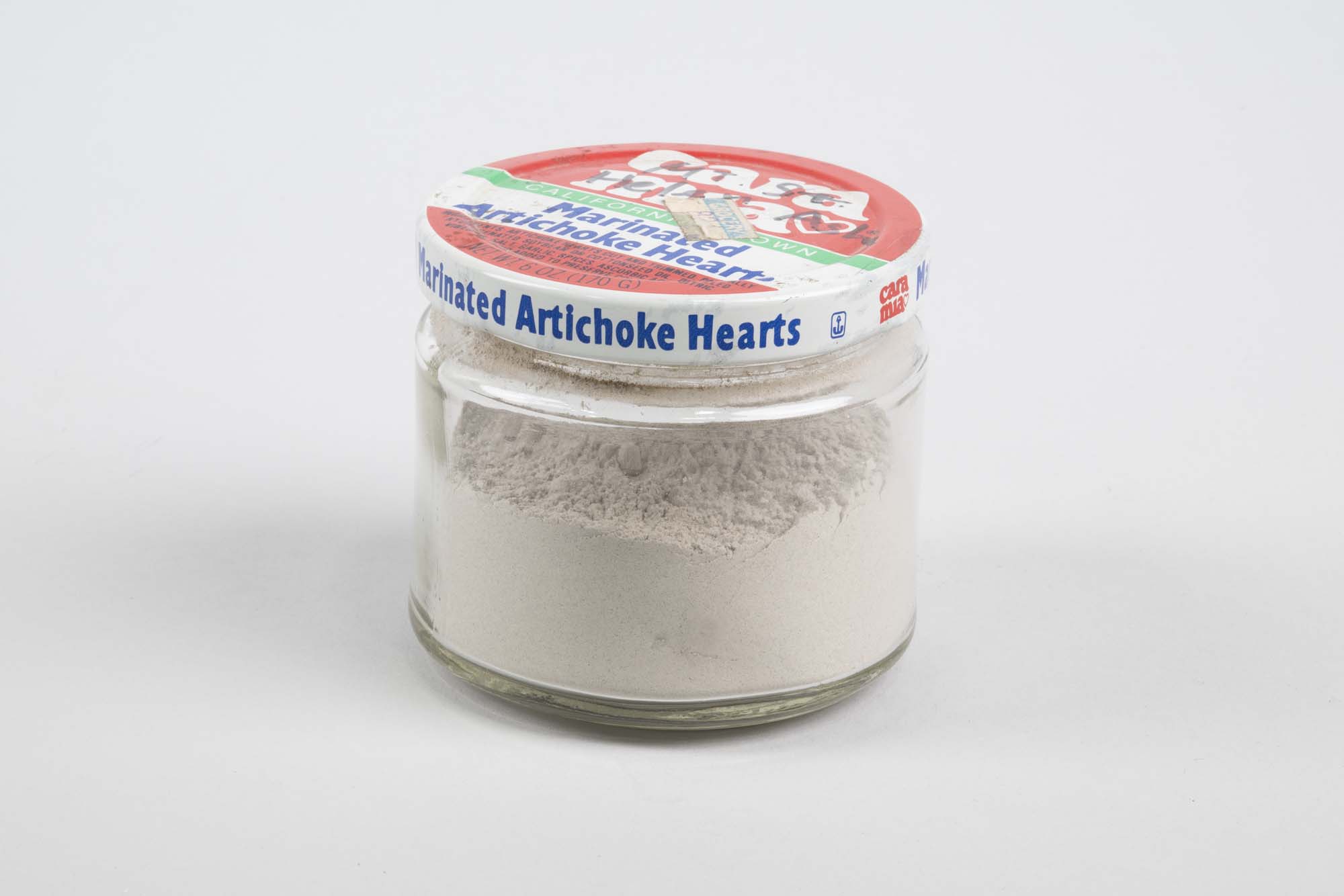 Image of Jar of ash from Mount St. Helens eruption in 1980