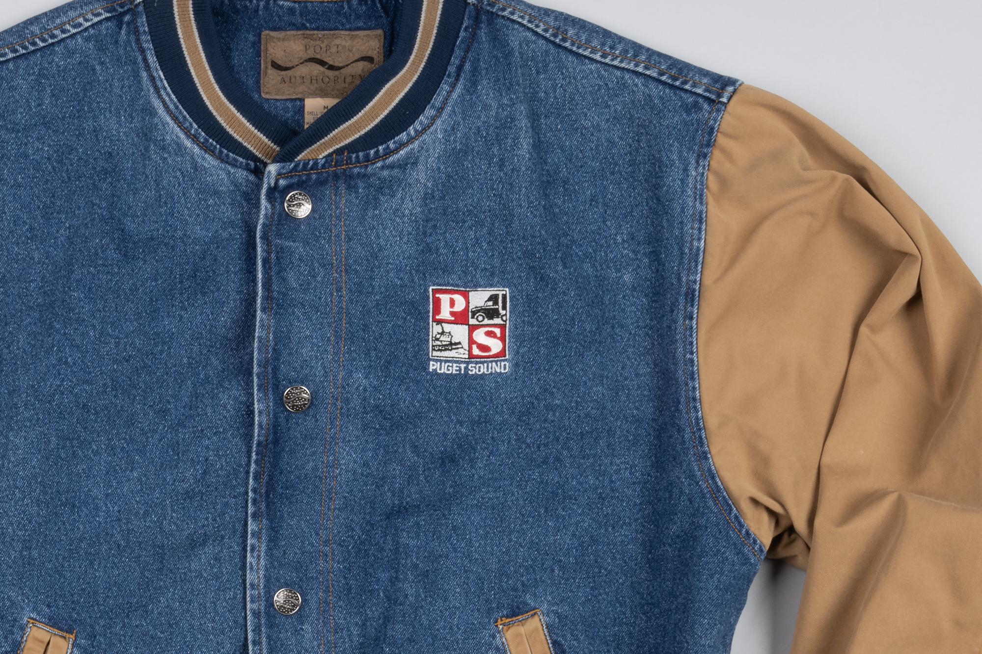 Image of Puget Sound Freight Lines jacket, worn by Tom Kitano, 1990s