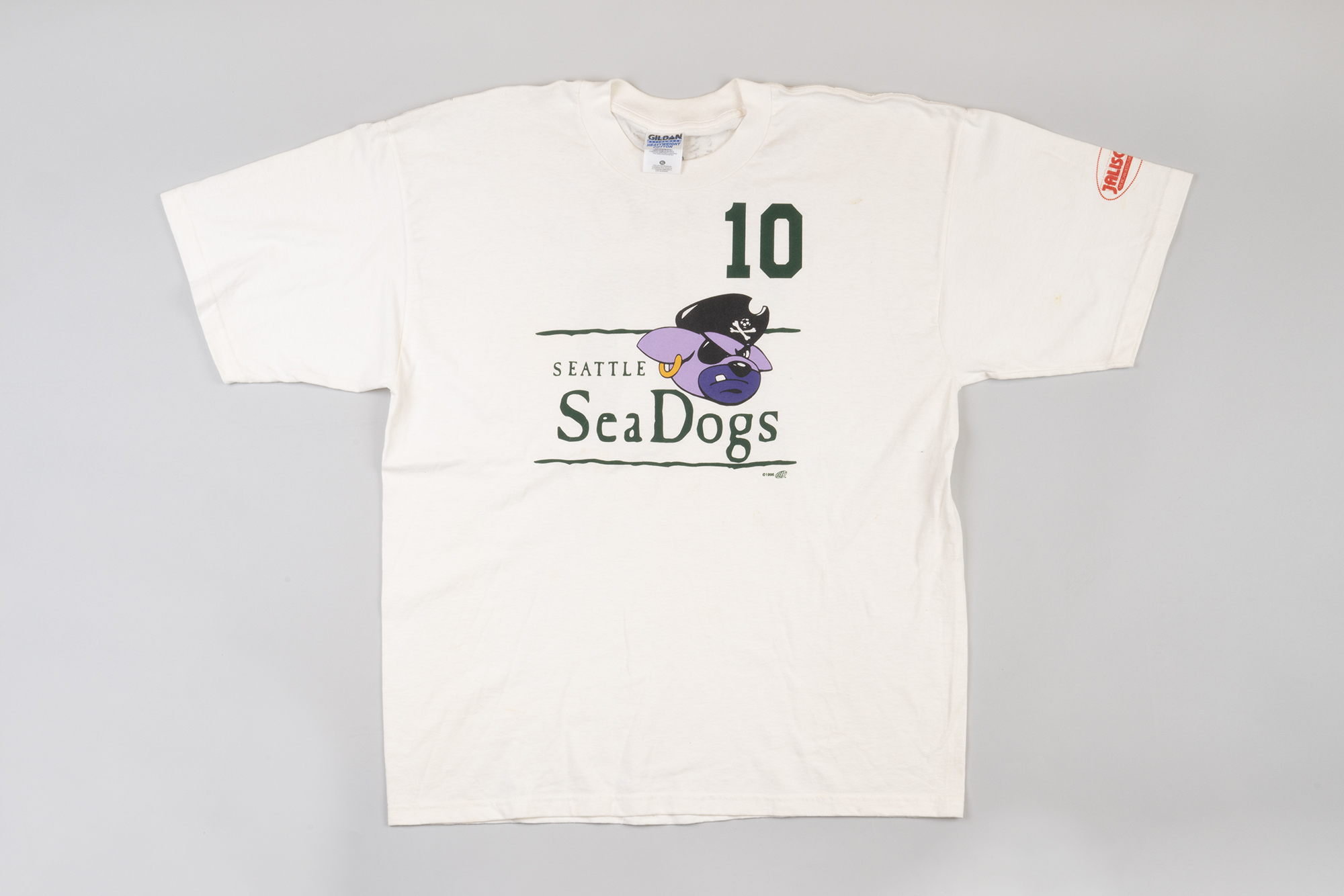 Image of Signed Seattle SeaDogs T-shirt, 1996