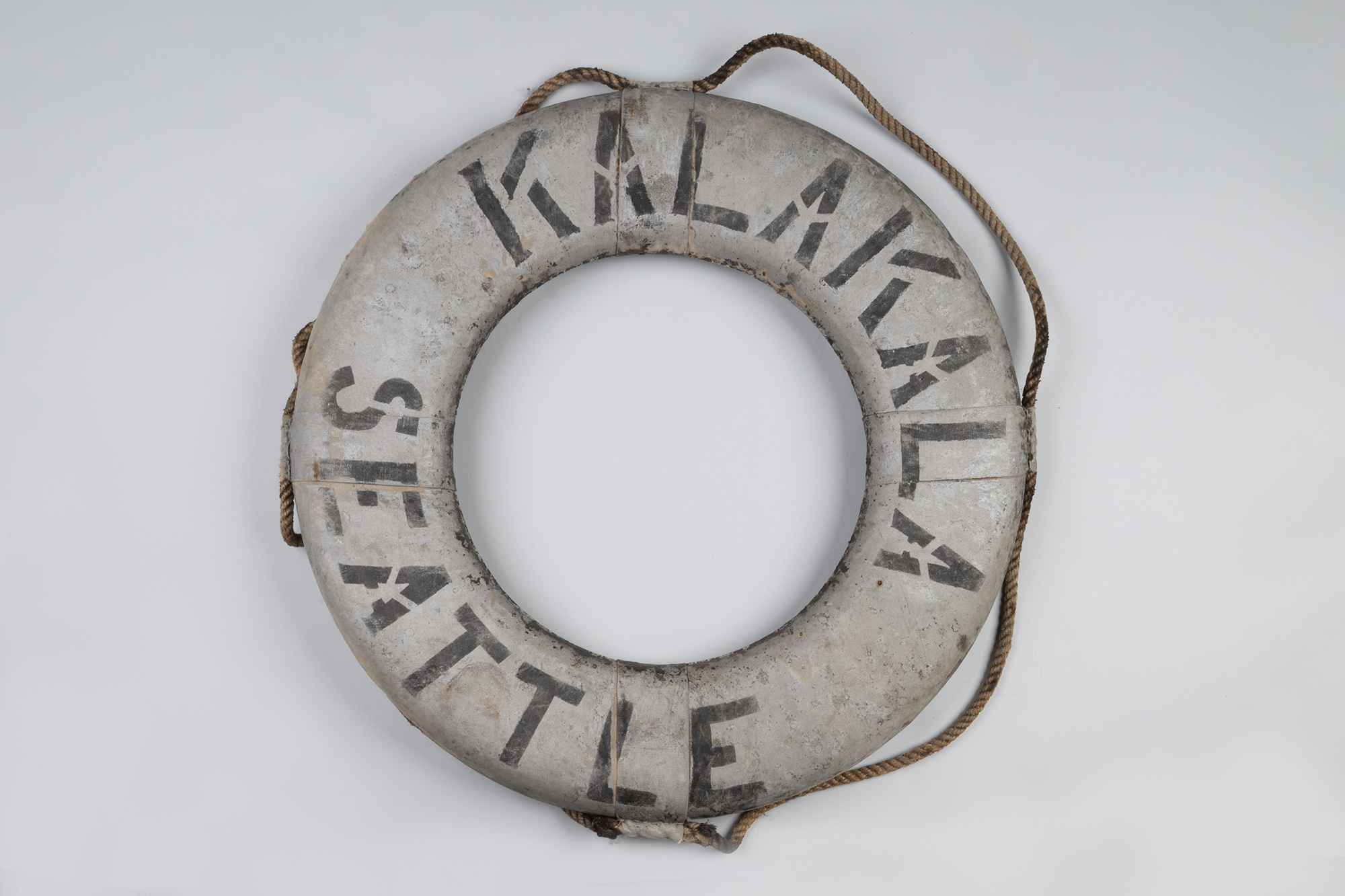 Image of Life ring from the ferry Kalakala, ca. 1930s