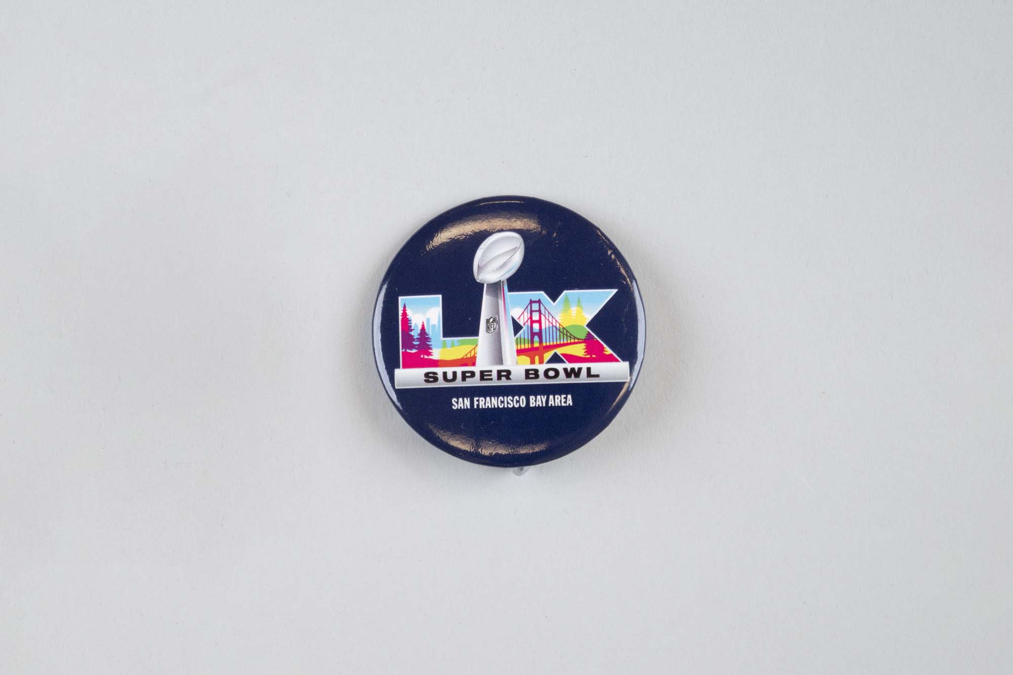 Image of Super Bowl LX souvenir pin for member of the Seattle Seahawks Ring of Honor club, 2026