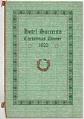 Image of Hotel Sorrento Christmas Dinner menu, 1923