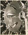 Image of Nose shutter for unidentified Boeing plane at Boeing factory, Seattle, August 23, 1929