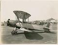 Image of Boeing Model 203A biplane at Boeing plant, Seattle, August 23, 1929