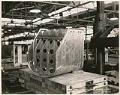 Image of Construction model for main tank of Boeing Model F4 B-1 airplane at Boeing plant, Seattle, October 17, 1929
