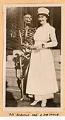 Image of Minor Private Hospital nursing student posing with skeleton, 1917