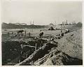 Image of Construction of Husky Stadium on University of Washington campus, Seattle, November 6, 1920