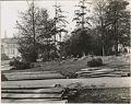 Image of Naval Training Station construction on University of Washington campus, Seattle, October 1, 1918