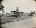 Image of Naval Training Station barracks on University of Washington campus, Seattle, October 1, 1918
