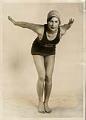 Image of Studio photo of Helene Madison in swimsuit, circa 1929