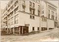 Image of Globe block, corner of Madison and Post Streets, Seattle, circa 1903