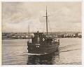 Image of Ship Q-49 on the Lake Washington Ship Canal, Seattle, 1941