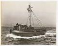 Image of U.S. Army boat Major Walter Board on Elliott Bay, Seattle, circa 1943