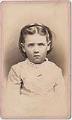 Image of Portrait of Winona Bailey as a child, 1879