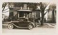 Image of Winona Bailey posing in car, Seattle, circa 1935