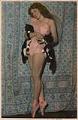 Image of Bessie Hall Dempsey in costume holding two cats, Seattle, circa 1920<br />Walters Studio , Seattle