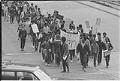 Image of Protest march to City Hall after Larry Ward killing, May 19, 1970