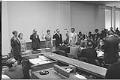 Image of Jury swearing in at Larry Ward inquest, May 22, 1970