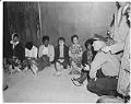Image of Assistant Police Chief Charles Rouse with demonstrators at City Hall, July 25, 1963