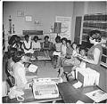Image of Teenage girls at Central District Youth Employment Program orientation, August 17, 1964