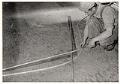 Image of Journeyman boatbuilder William Wood working at Blanchard Boat Company shipbuilders, circa 1950