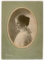 Image of Studio portrait of Florence Denny Heliker, Seattle, August 1898