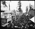 Image of Looking north on the Pay Streak at the Alaska-Yukon-Pacific Exposition, 1909