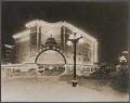 Image of Coliseum Theater at night in deep snow,  Seattle, 1916