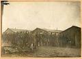 Image of Personnel in mess hall line at U. S. Army Base Hospital No. 50, Mesves sur Loire, France, 1918