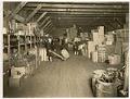 Image of Supply room at the Naval Training Station, Seattle, circa 1918