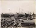 Image of Puget Sound Bridge & Dredging Company shipyard, Seattle, September 20, 1917