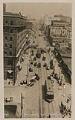 Image of Birds-eye view of Third Avenue looking north, Seattle, 1909