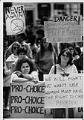 Image of Radical Women rally outside the Federal Courthouse, Seattle, July 3, 1989