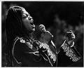Image of Ernestine Anderson performing at the High School Jazz Festival, Seward Park Amphitheater, Seattle, June 16, 1980