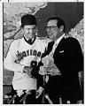 Image of Randy Revelle and George Argyros, Seattle, June 26, 1985