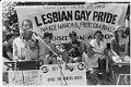 Image of Perry Watkins speaking at Pride Week rally, Seattle, June 26, 1983