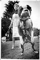 Image of Peggy Mainprice and Tuffy at Volunteer Park, Seattle, August 14, 1979