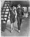 Image of Fashion models on ferry boat, Seattle, February 21, 1979