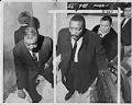 Image of Dick Gregory at Thurston County Superior Court, Olympia, November 20, 1966