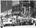 Image of Marchers protesting infringements on Native fishing rights, Seattle, May 12, 1979
