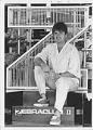 Image of Bryan Johnson posing at Zebra Club, Seattle, May 30, 1988
