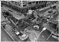 Image of Metro tunnel construction at 6th and Pine, Seattle, January 4, 1988