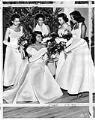 Image of Washington Rhinestone Club débutantes at annual ball, Seattle, December 16, 1954