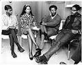 Image of Highline College Afro-American Society members at press conference, May 21, 1968