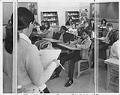 Image of Students sitting in classroom at Wilson Middle School, Seattle, September 6, 1972