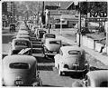 Image of Morning traffic on Roosevelt Way, Seattle, August 9, 1946