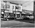 Image of Cars passing through crosswalk at 15th and Republican, Seattle, April 15, 1951