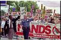 Image of Mayor Norm Rice marching in Pride parade, June 26, 1994